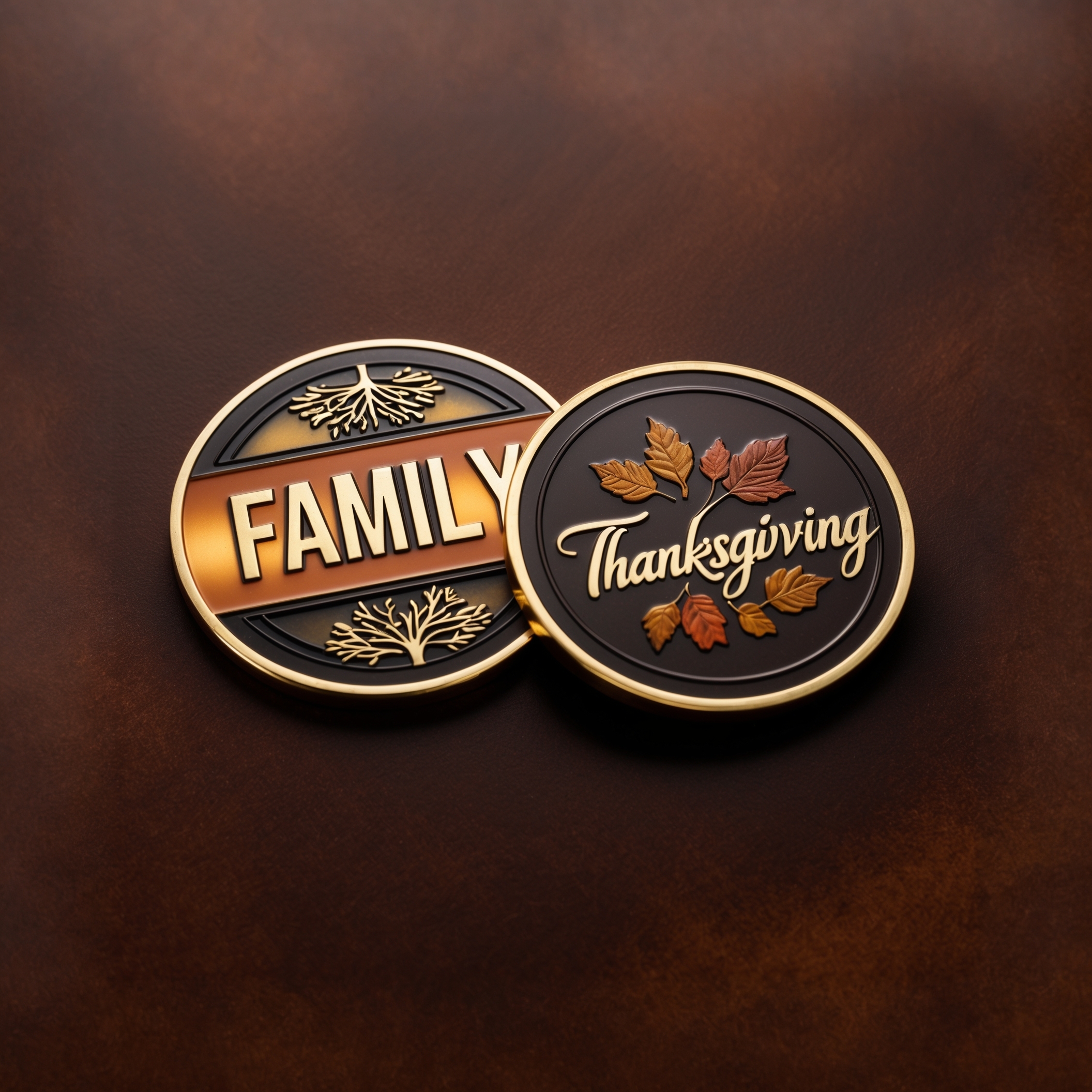 Thanksgiving coins